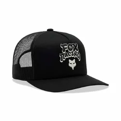 Fox Racewear Mesh Trucker Hat/Cap - Black