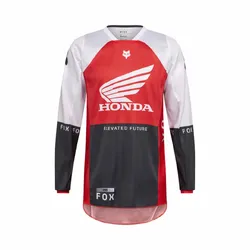 Fox 180 Honda Jersey - Fluro Red