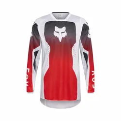 Fox 180 Shield Jersey - Fluro Red