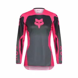 Fox 180 Shield Jersey Womens - Black/Pink