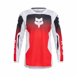 Fox 180 Shield Jersey Youth - Fluro Red