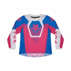 Fox 180 Collect Jersey Youth - Blue/Pink