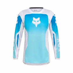 Fox Girls 180 Shield Jersey Youth - Blue/White