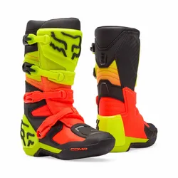 Fox Comp Boot Youth - Orange/Grey