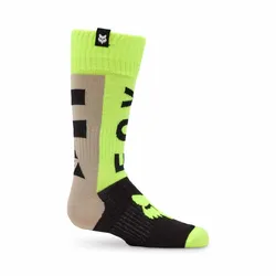 Fox 180 Collect Sock Youth - Grey/Yellow