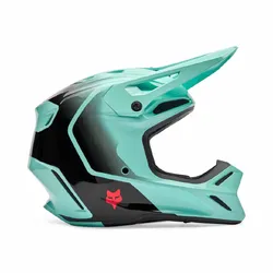 Fox V3 Drip Helmet - Turquoise