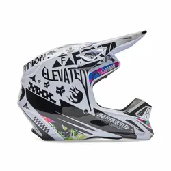 Fox V1 Image Cosmo Helmet - White/Black