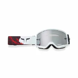 Fox Main Kairos Goggle - Spark - White/Fluro Red - OS