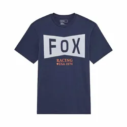 Fox Typeface Short Sleeve Prem Tee - Midnight