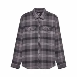 Fox Survivalist Core Flannel Long Sleeve - Dark Shadow