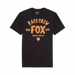 Fox Slogan Short Sleeve Prem Tee - Black