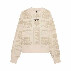 Fox Circa 74 Fleece Crew Womens - Off White