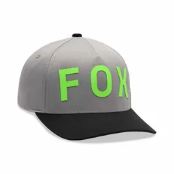 Fox Spire Snapback Hat/Cap Youth - Grey
