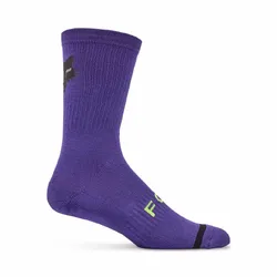 Fox 8&quot; Defend Sock Lunar SE - Grape
