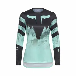 Fox Ranger Long Sleeve Jersey Kairos Womens - Turquoise