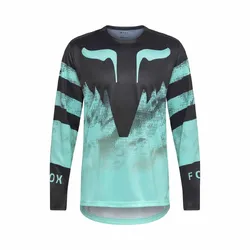 Fox Ranger Long Sleeve Jersey Kairos - Turquoise