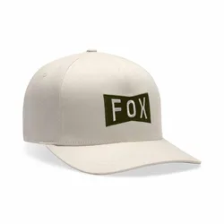 Fox Typeface Flexfit Hat/Cap - Off White