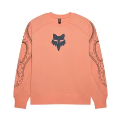 Fox Vision Fleece Crew - Peach