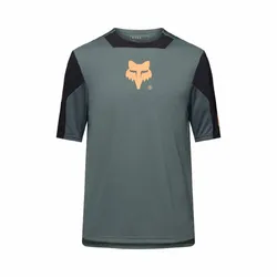 Fox Defend Short Sleeve Jersey Creation - Sage