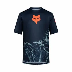 Fox Ranger Short Sleeve Jersey Image Feel - Blue