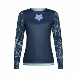 Fox Ranger Long Sleeve Jersey Image Feel Womens - Blue