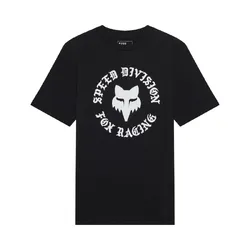 Fox Badge T-Shirt - Black