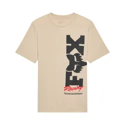 Fox Checker T-Shirt - Tan
