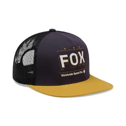 Fox Image Feel Snapback Hat/Cap Trucker - Fluro Red - OS