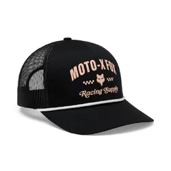 Fox Supply Mesh Rope Trucker Womens - Black - OS