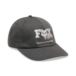 Fox Checker Adjustable Hat/Cap Womens - Pewter - OS