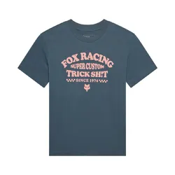 Fox Trick T-Shirt Womens - Deep Cobalt