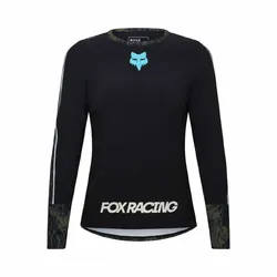 Fox Defend Thermal Jersey Lunar SE Female - Black