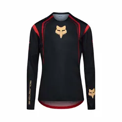 Fox Flexair Long Sleeve Jersey Goldstone SE - Black