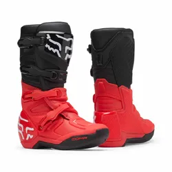 Fox Youth Comp Boot - Red