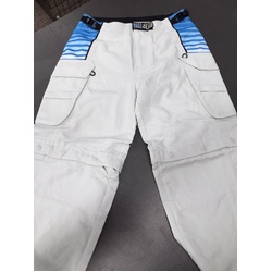 Fox Boys Kahuku Racer Sports Pants/Shorts - Chalk - Size 28 (HOT BUY)
