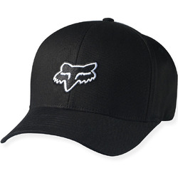 Fox Legacy Flexfit Hat/Cap - Black/White