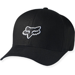 Fox Legacy Flexfit Hat/Cap - Black/White