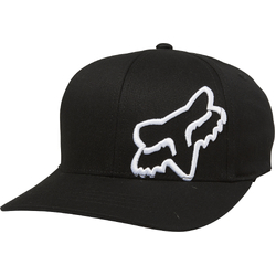 Fox Youth Flex 45 Flexfit Hat - Black/White - Size One Size