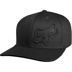 Fox Signature Flexfit Hat/Cap Cap - Black