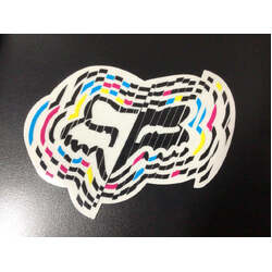 Fox Vibration Sticker