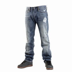 Fox Boys Throttle Jeans - Regular Fit Low Rise Straight Leg