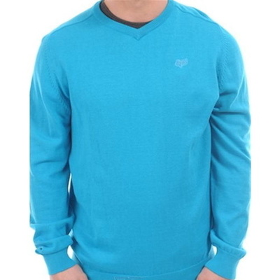 Fox Mens Mr Clean Sweater/Jumper - Electric Blue
