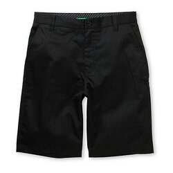 Fox Boys Essex Shorts Pinstripe - Black - Size 25