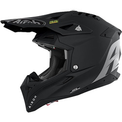 Airoh Aviator 3 Solid MX Helmet - Matte Black