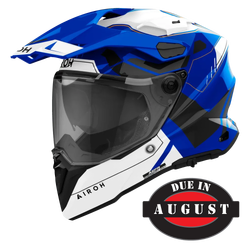 Airoh Commander 2 Reveal Adventure Helmet - Gloss Blue