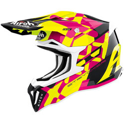 Airoh Strycker XXX MX Helmet - Gloss Pink