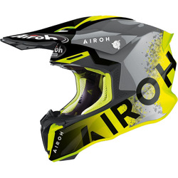 Airoh Twist 2.0 BIT MX Helmet - Gloss Yellow