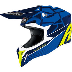 Airoh Wraap Mood MX Helmet - Gloss Blue