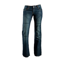 Hornee Womens Protective Motorcycle Jeans - W3 Dark Blue