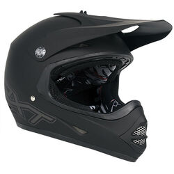 RXT Racer 4 MX Helmet Youth - Matt Black - Large